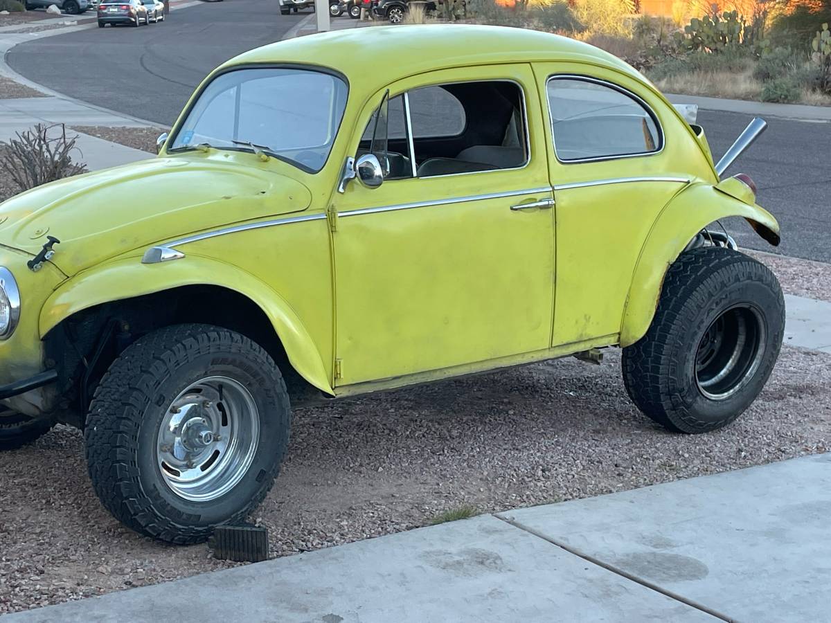 Volkswagen-beetle-1964-yellow