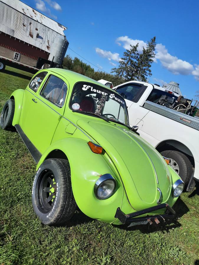 Volkswagen-beetle-1973-green