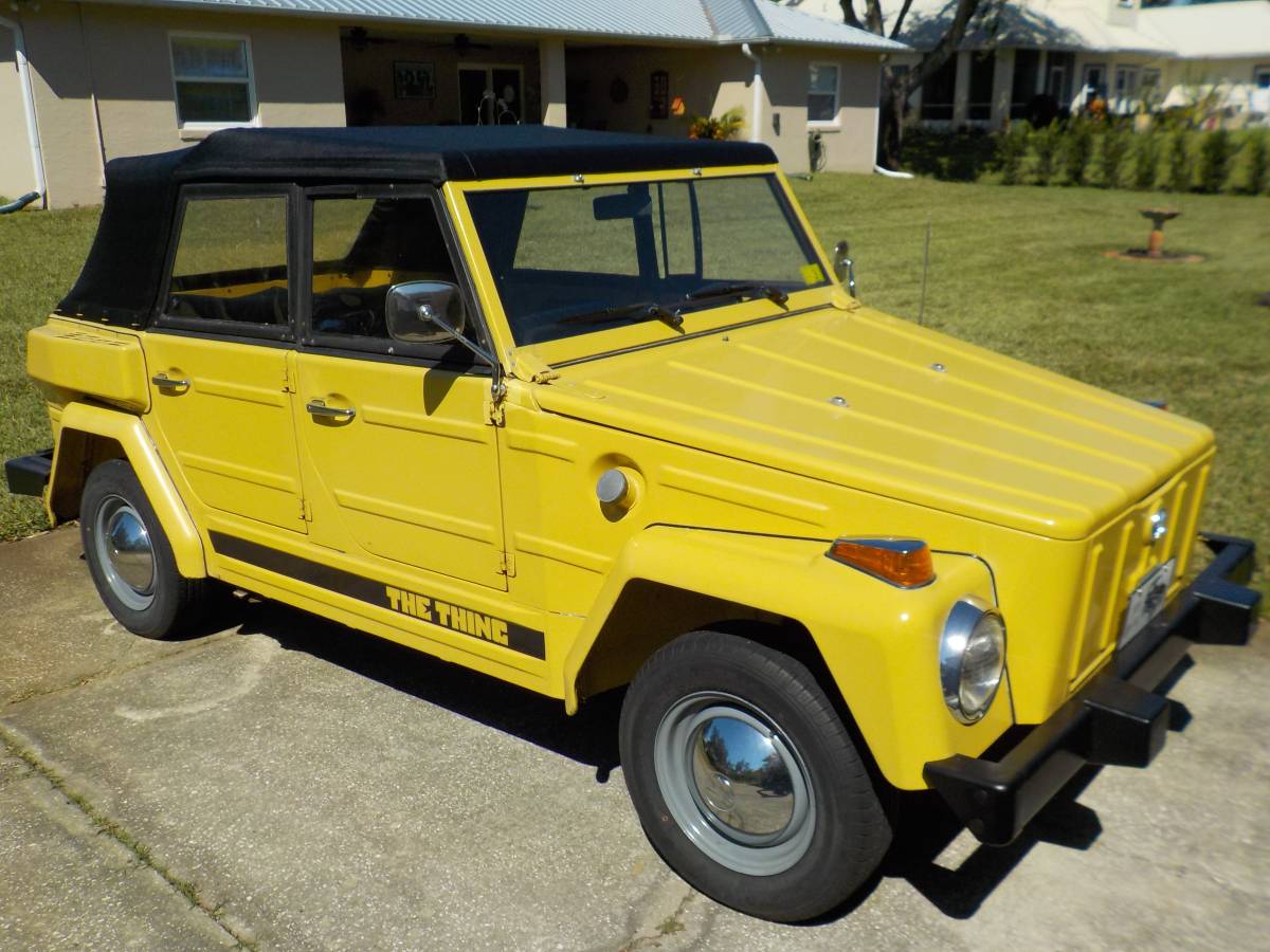 Volkswagon-thing-1974-yellow