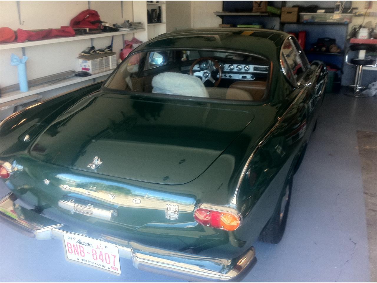 Volvo-1800s-1968-Green-Tan-1