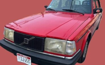 Volvo-240-1992-red-1