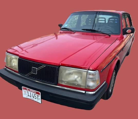 Volvo-240-1992-red-1