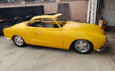 Vw-karmann-ghia-1962-yellow