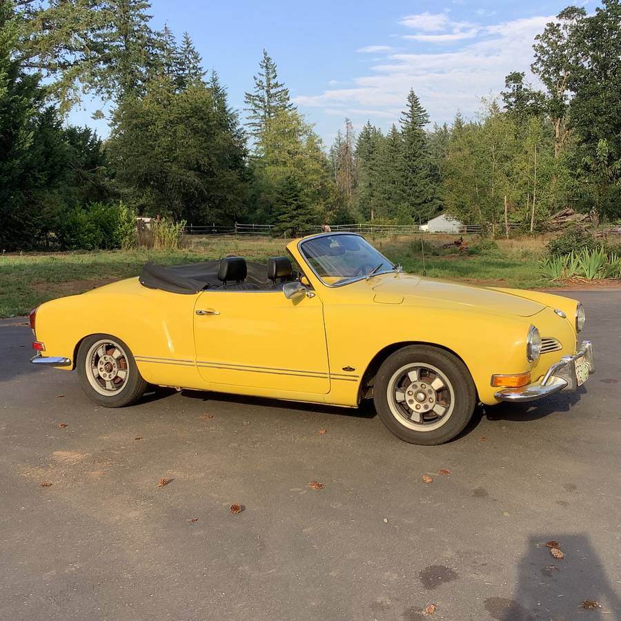 Vw-karmann-ghia-convertible-1971-yellow-1