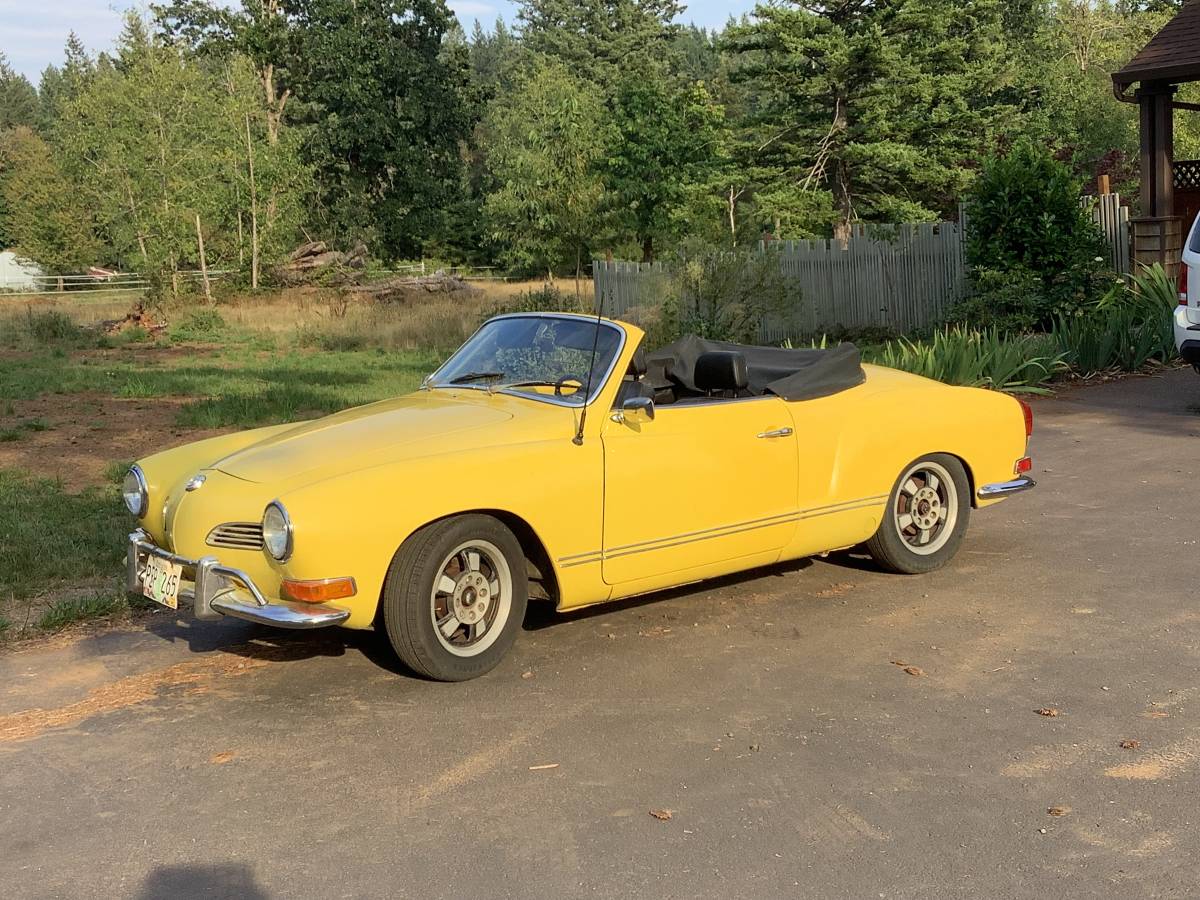 Vw-karmann-ghia-convertible-1971-yellow
