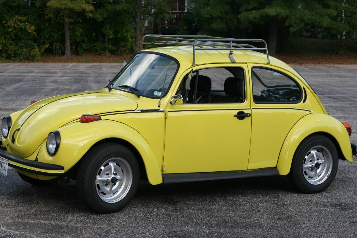 Vw-super-beetle-1973-yellow