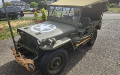 Willys November 1941 Slat Grill Jeep - Fully Restored Original Parts 1941
