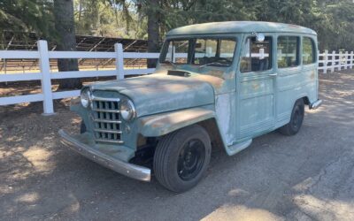 Willys Overland Wagon EV Conversion 1951 Wagon