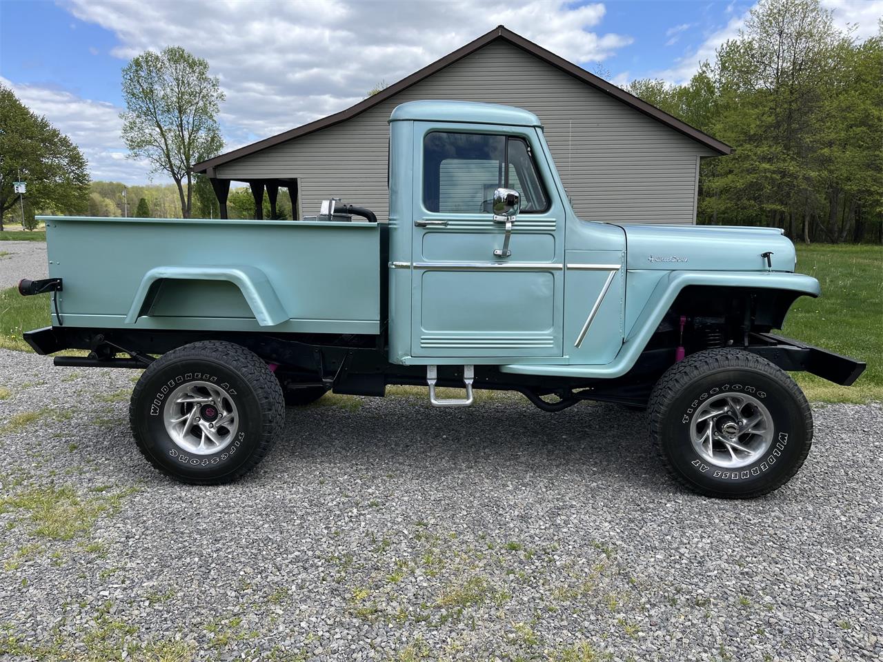 Willys-Pickup-1963-Light-Green-BlackGreen-wood-13