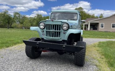 Willys-Pickup-1963-Light-Green-BlackGreen-wood-7