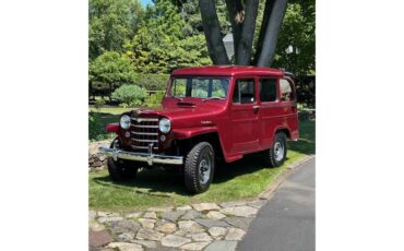 Willys-Wagoneer-1951-Burgundy-Tan-1
