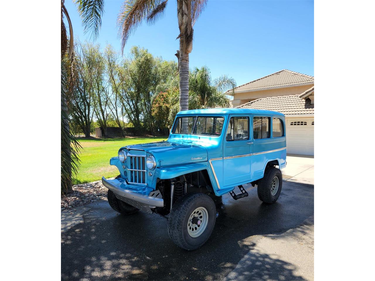 Willys-Wagoneer-1961-Two-tone-turquoise-Grayturquoise-14