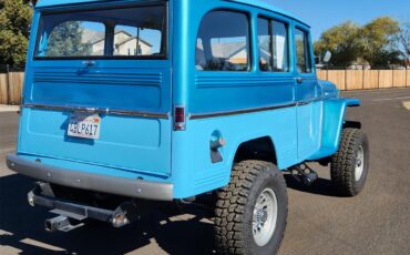 Willys-Wagoneer-1961-Two-tone-turquoise-Grayturquoise