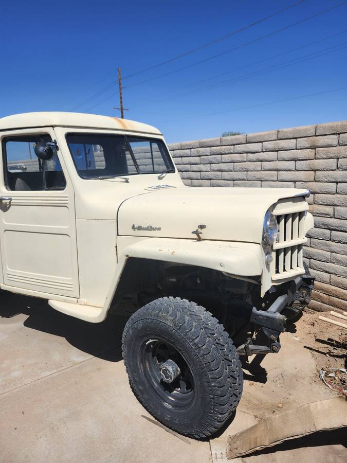 Willys-pickup-diesel-1953-yellow-1