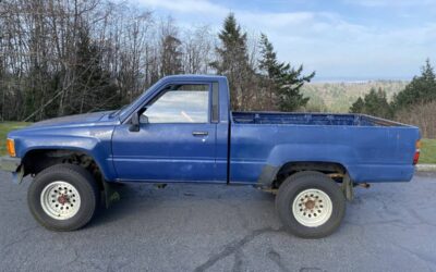4wd toyota pickup truck 1987