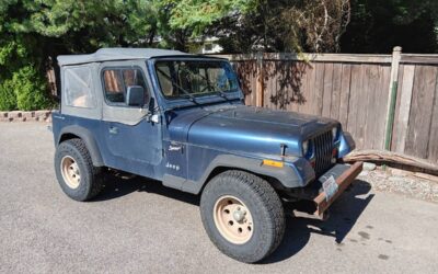 93 jeep wrangler yj sport 1993