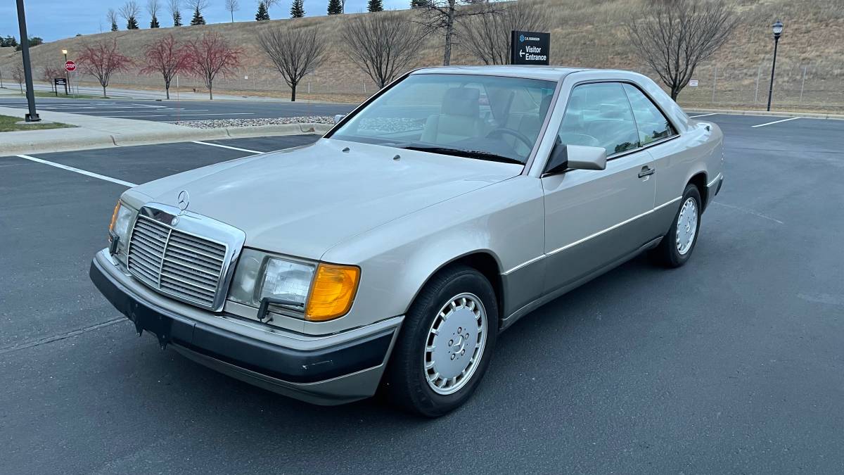 Benz-300ce-1991-brown-1