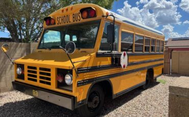 Blue-bird-school-bus-diesel-1992-yellow-1