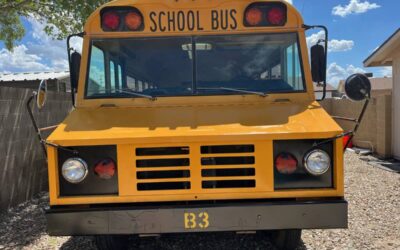Blue bird school bus diesel 1992