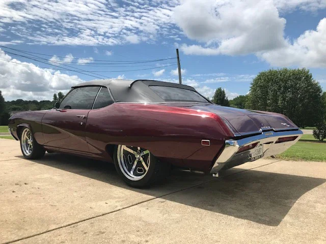 Buick-Skylark-convertible-1969-Burgundy-Black-12