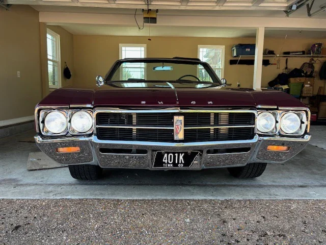 Buick-Skylark-convertible-1969-Burgundy-Black-49
