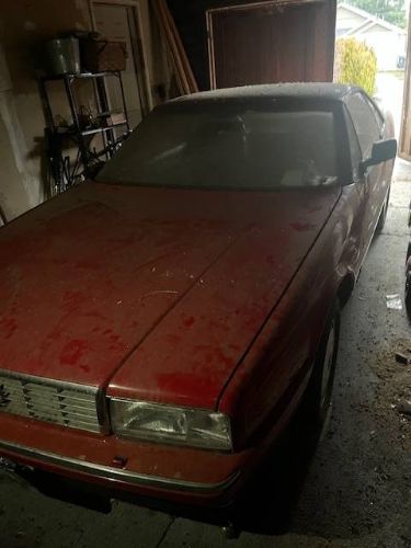 Cadillac-Allante-1988-Red-1