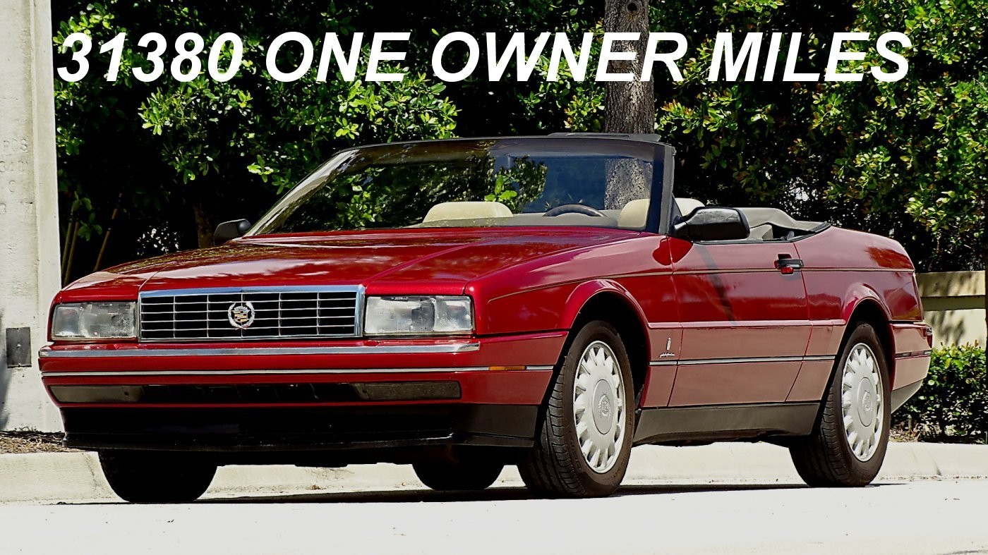Cadillac Allante 1993 Convertible