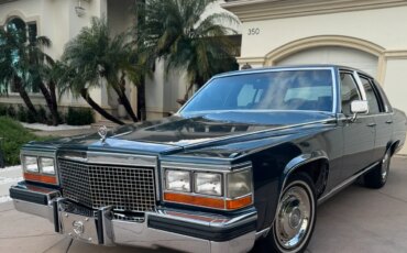 Cadillac-Brougham-1987-Blue-Blue-11