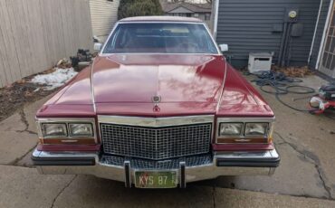 Cadillac-Brougham-1987-Red-Red-1
