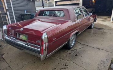 Cadillac-Brougham-1987-Red-Red-10