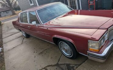 Cadillac-Brougham-1987-Red-Red-11