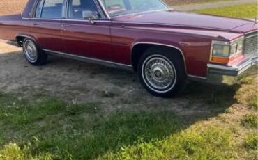 Cadillac-Brougham-1987-Red-Red-2