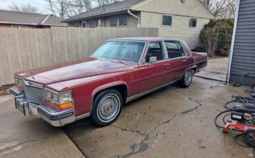 Cadillac-Brougham-1987-Red-Red-6
