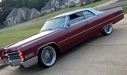 Cadillac-De-ville-convertible-1966-Red-Red-19