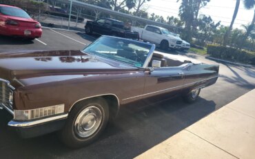 Cadillac-De-ville-convertible-1969-Brown-Brown