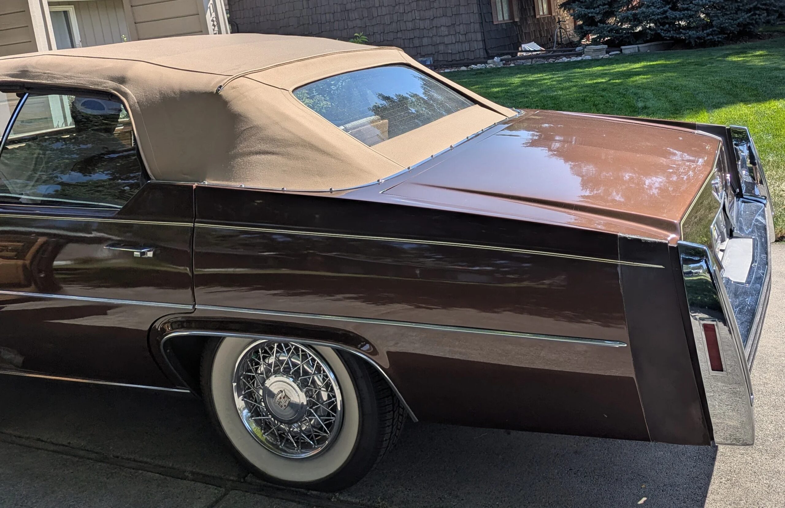 Cadillac-De-ville-convertible-1978-Brown-Tan-2