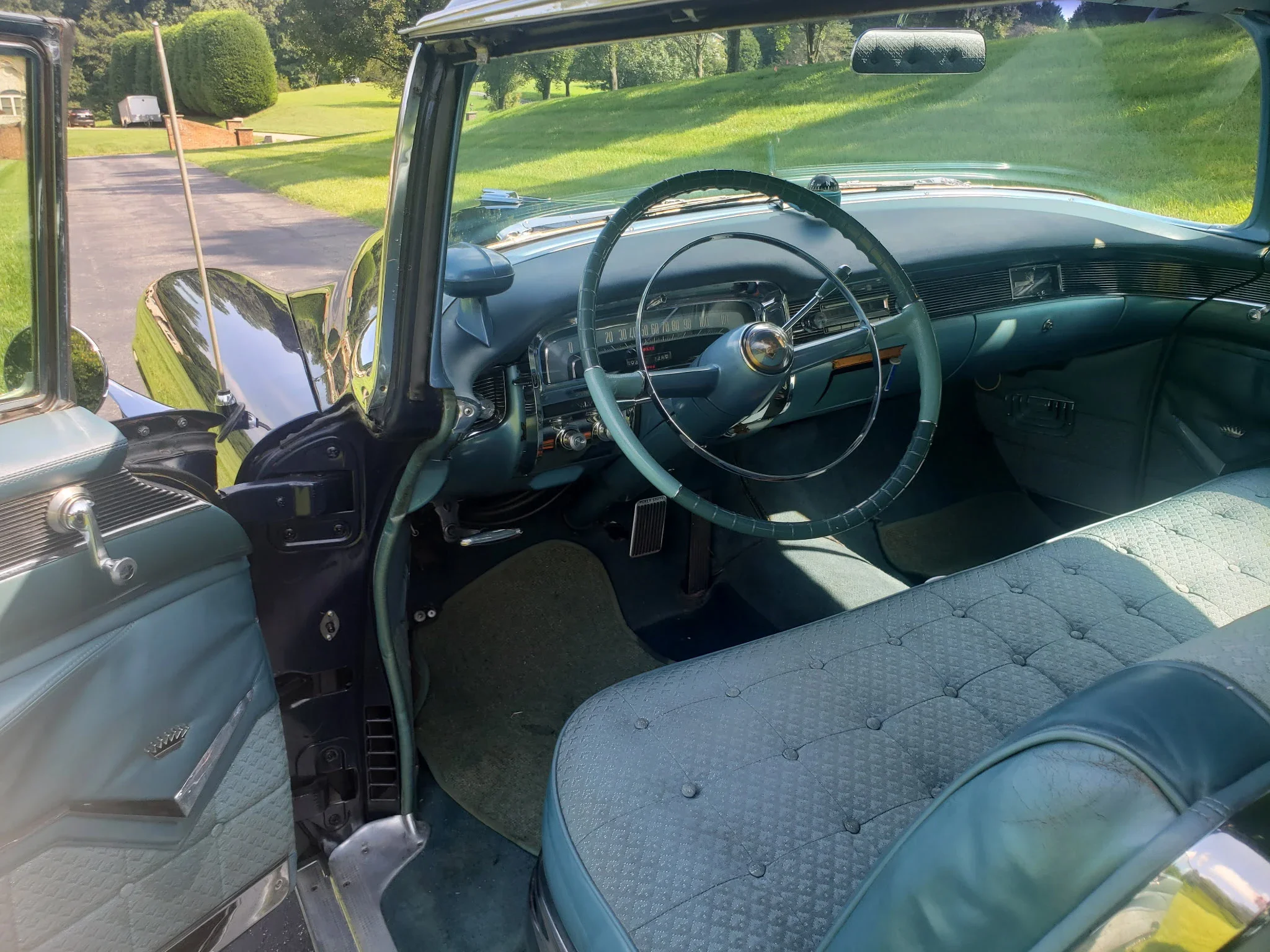 Cadillac-De-ville-coupe-1955-Blue-Blue-1