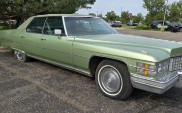 Cadillac-De-ville-coupe-1974-Green-Green-1