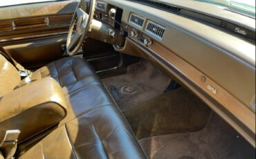 Cadillac-De-ville-coupe-1975-Yellow-Brown-2