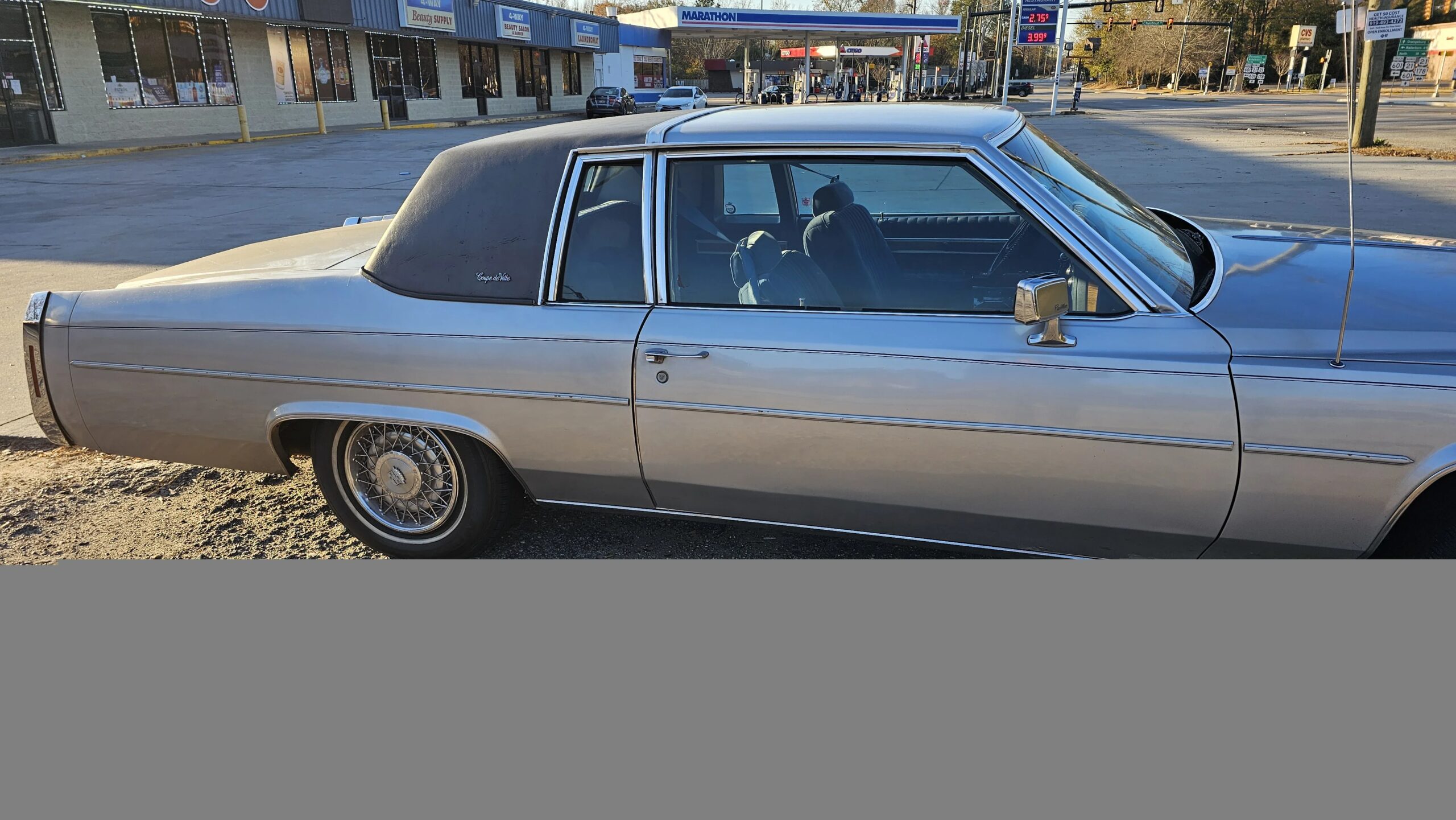 Cadillac-De-ville-coupe-1984-Gray-Blue-4
