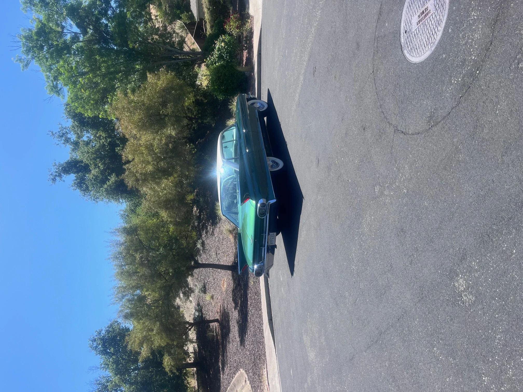Cadillac-De-ville-sedan-1961-Green-Green-2