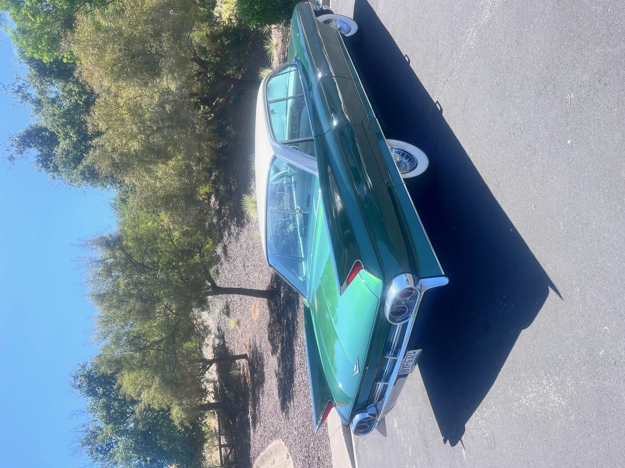 Cadillac-De-ville-sedan-1961-Green-Green