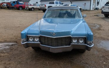 Cadillac-De-ville-sedan-1969-Blue-Blue-1