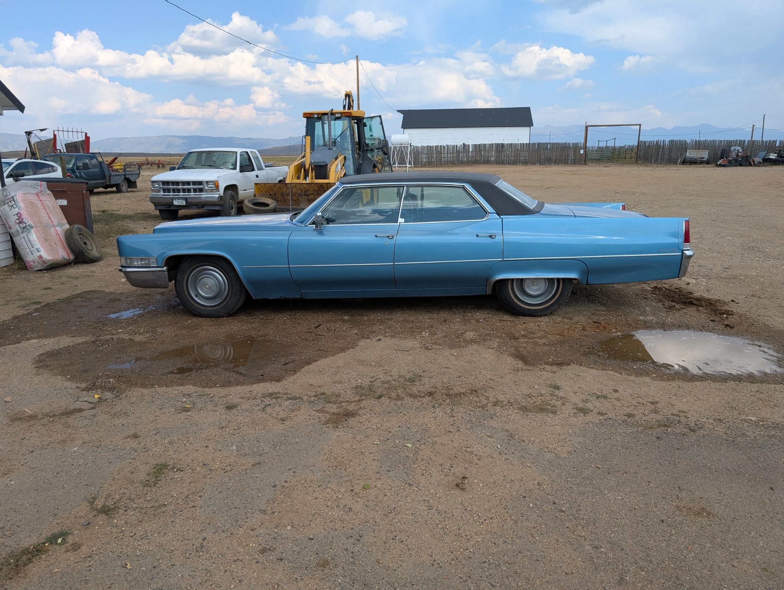 Cadillac-De-ville-sedan-1969-Blue-Blue