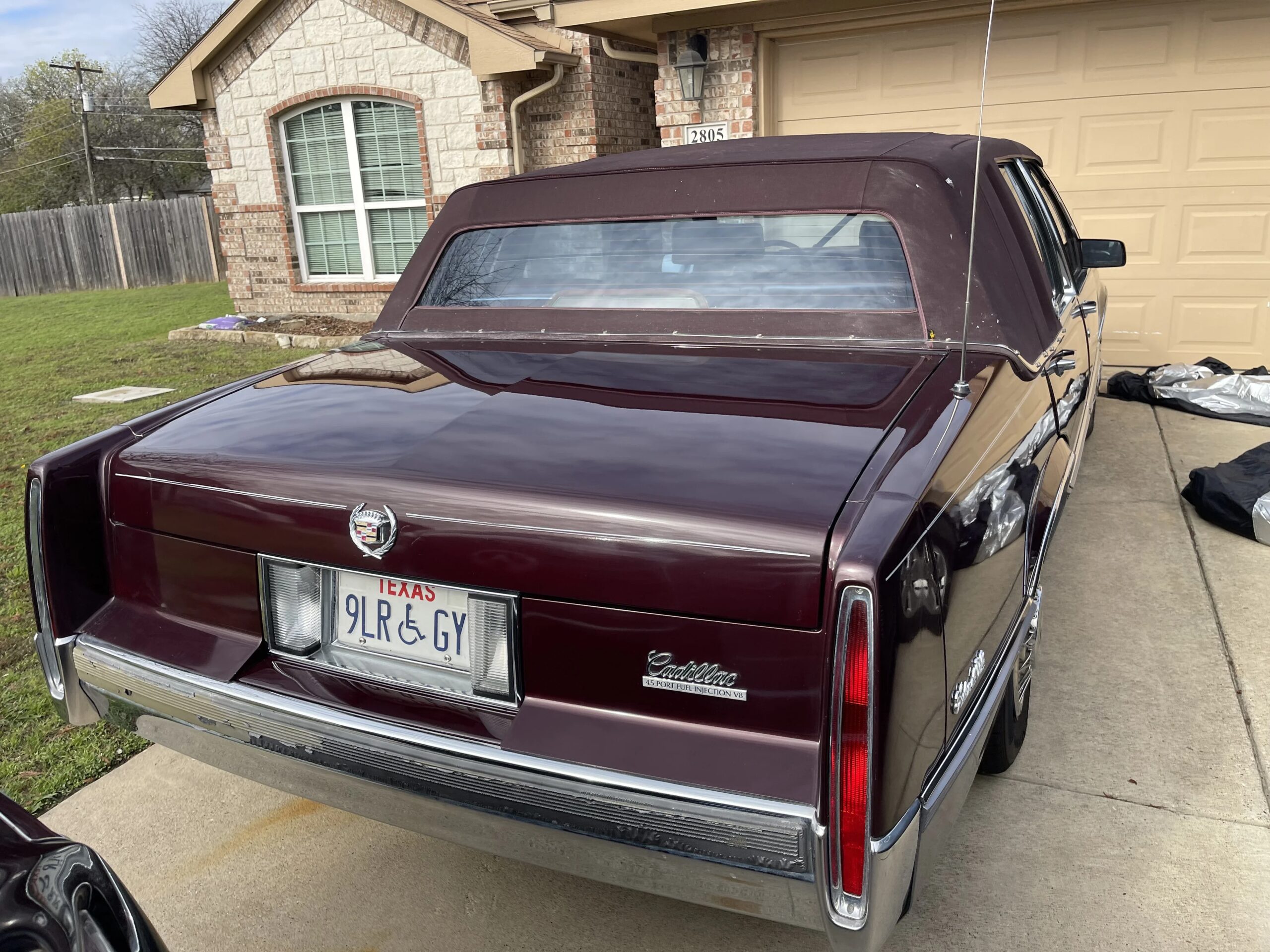 Cadillac-De-ville-sedan-1990-Burgundy-Burgundy-12