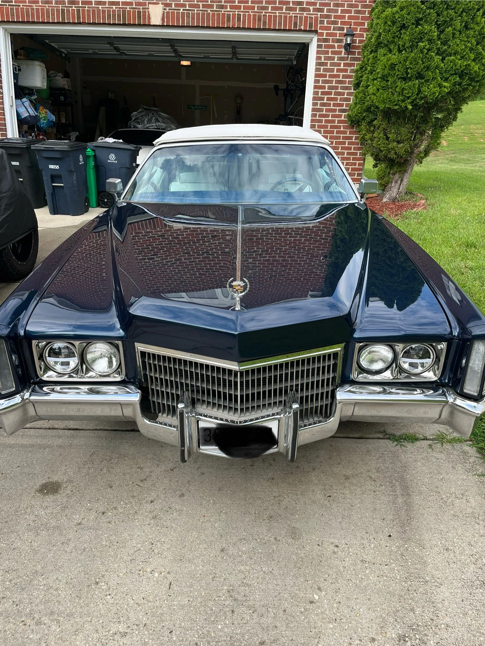 Cadillac-Eldorado-convertible-1971-Blue-White