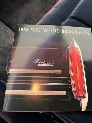 Cadillac-Fleetwood-1986-Blue-Blue-2