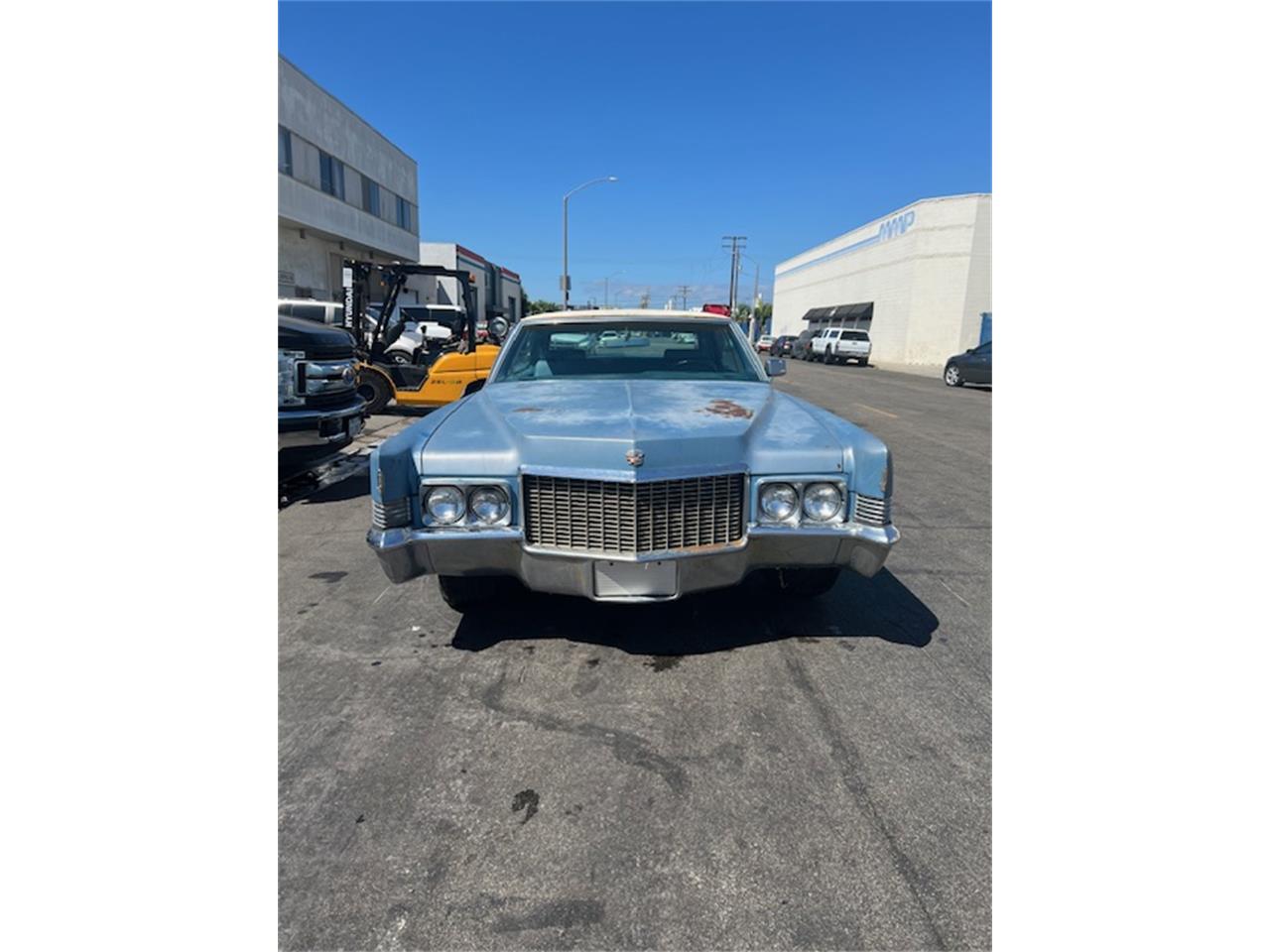 Cadillac-Sedan-1970-Blue-Blue-2