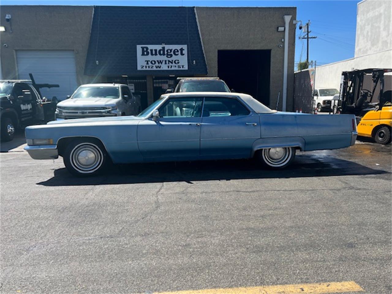 Cadillac-Sedan-1970-Blue-Blue-3