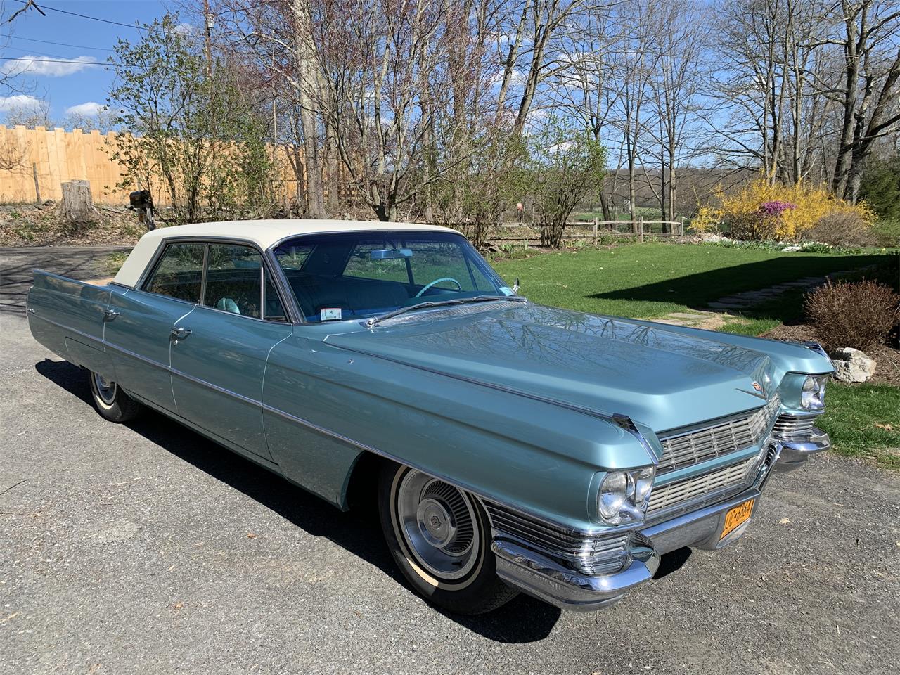 Cadillac-Sedan-deville-1964-Turqouise-Turqouise-7